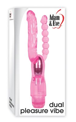 Adam and Eve Dual Pleasure Vibe - Pink