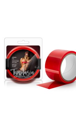 Temptasia - Bondage Tape - 60 Feet - Red