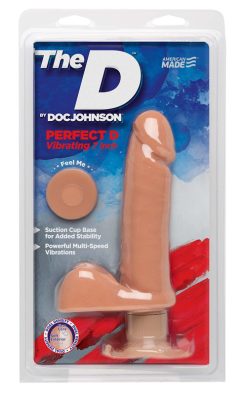 The D - Perfect D Vibrating 7" - Vanilla