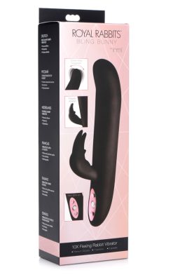 Royal Rabbits Bling Bunny 10x Flexing Rabbit Vibrator