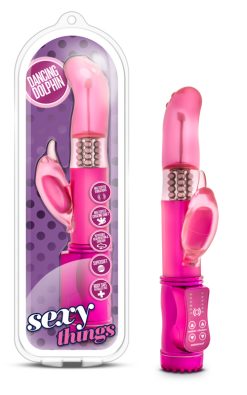 Sexy Things Dancing Dolphin - Fuchsia