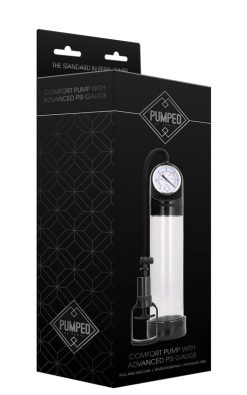 Comfort Pump With Advanced Psi Gauge - Transparent