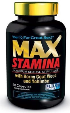 Max Stamina - 30 Count Bottle