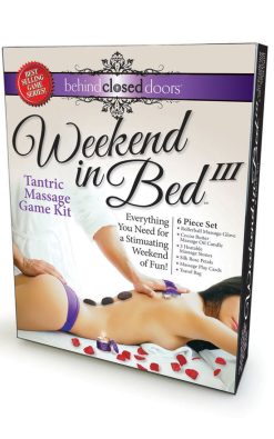 Weekend in Bed 3 - Tantric Massage Activity Kit