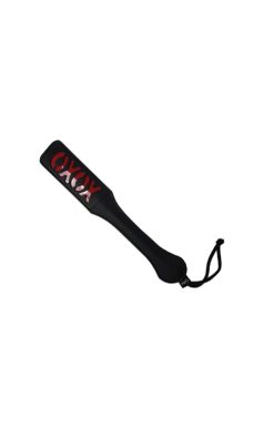 Sex and Mischief Xoxo Paddle - Black