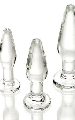 Adam & Eve Glass Anal Training Trio