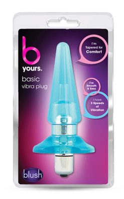 Sassy Vibra Plug - Blue