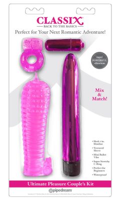 Classix Ultimate Pleasure Couples Kit - Pink