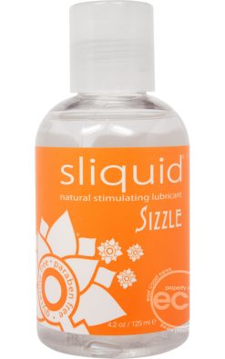 Sliquid Naturals Sizzle Warming Water Based Lubricant