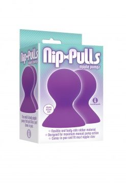 The 9's Silicone Nipple Pumps - Purple