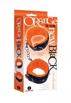 The 9's Orange Is the New Black Love Cuffs Ankle