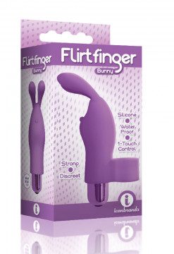 The 9's Flirt Finger Bunny Finger Vibrator