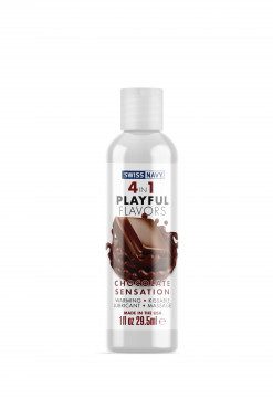 Swiss Navy 4-in-1 Playful Flavors - Chocolate Sensation