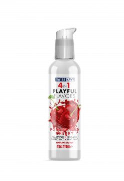 Swiss Navy 4-in-1 Playful Flavors - Pop'n Wild Cherry