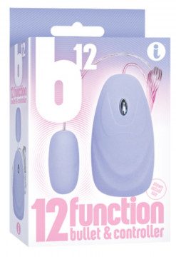 B12 12 Function Bullet & Controller - Baby Blue